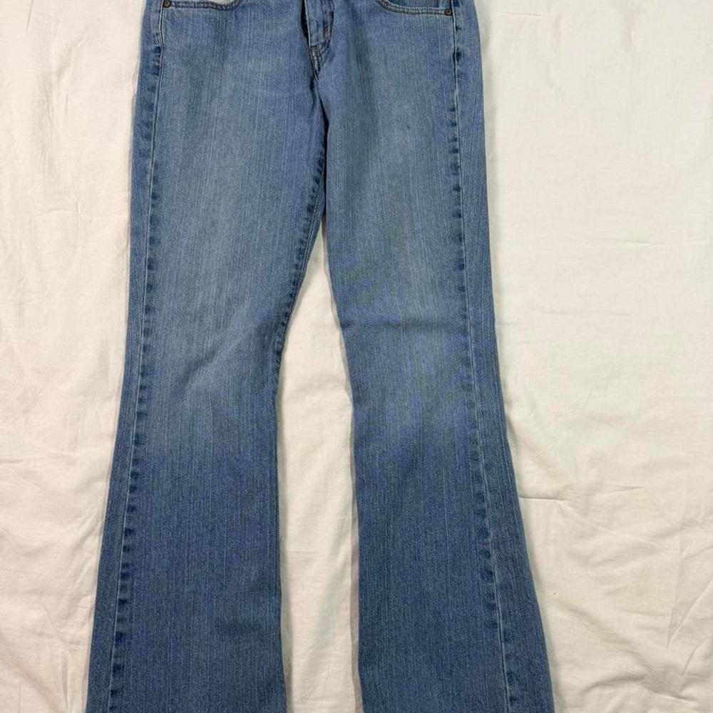 Levis 515 Bootcut Stretch Denim Jeans Womens 10L Blue | Y2K Streetwear